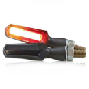 COB Blinker Rücklicht kombi Nado schwarz Alu Paar M8 L 48 x T 18 x H 20 mm getönt E geprüft 284832
