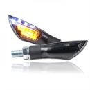 LED Blinker Standlicht kombi Dual schwarz Paar M8 L 50 x...