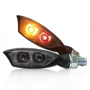 LED Blinker Rücklicht kombi Shadow schwarz ALU Power...