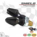 SMD Blinker Rücklicht kombi SHIELD schwarz get Paar M8 Maße: L 26 x B 16 x H 16 5 mm E geprüft 284846
