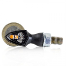 SMD Blinker Rücklicht kombi SHIELD schwarz get Paar M8 Maße: L 26 x B 16 x H 16 5 mm E geprüft 284846
