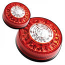 LED Blinker Rücklicht kombi Round LED M6 Paar...