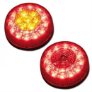 LED Blinker Rücklicht kombi Round LED M6 Paar...
