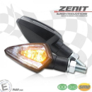 LED Blinker Standlicht kombi Zenit schwarz ABS M8 Paar L...