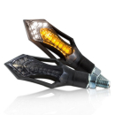 LED-Blinker Standlichtkombi "Rush" | schwarz |...