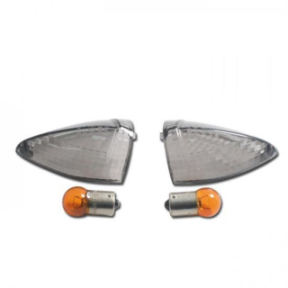 Blinkergläser KTM 690 SMC/SM/ Duke, 990 SD, Paar, Birne 12V/21W gelb, getönt, E-geprüft, 285093