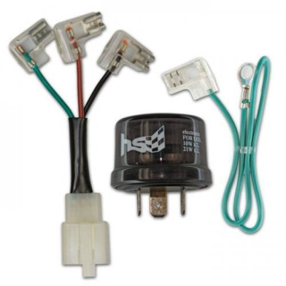 Blinkrelais 12V UNI. 3 polig 10W x 2 21W x 2 G = Masse L = Signal P = geschal. Plus 286075