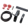 Daytona Schalter Slim AN AUS Lenker 7 8 +1 Breite: 13 5 mm schwarz chrom 15A Wippe kurz 286510