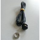 Universal Drucktaster schwarz Ø 12 x T 16 mm z.B....
