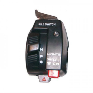 Universalschalter HONDA ATV u. Motorrad links Licht:An Stand:Aus Aufbl. Abbl. Blinker Kill Hupe 286592