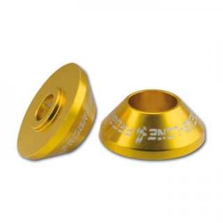 Konischer Zierring Alu 6061 Gold Paar 287000 AG