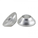 Konischer Zierring Alu 6061 Silber Paar 287000 AS