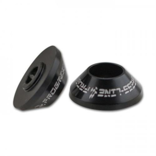 Konischer Zierring Alu 6061 Schwarz Paar 287000 BLK