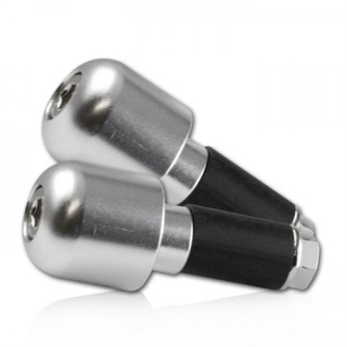 Lenkergewichte für ALU-Lenker silber innen Ø 13 mm 38 Gramm außen Ø 22 mm 287019